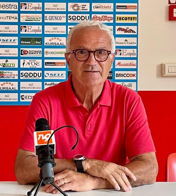 Massimo Silva, allenatore del Grosseto