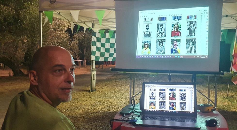 Nella foto, Giovanni Gualersi durante la presentazione dell’album