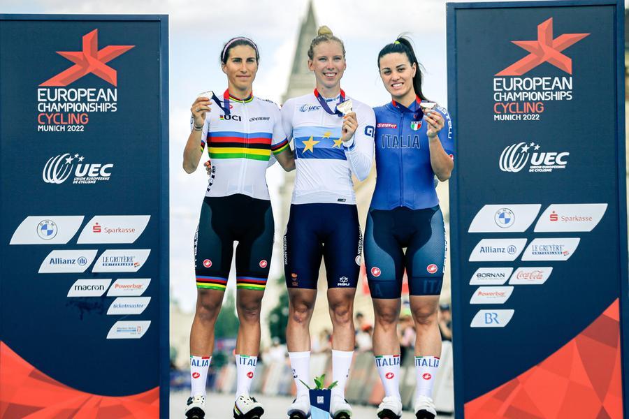 Europei di ciclismo. Rachele Barbieri bronzo nella prova su strada