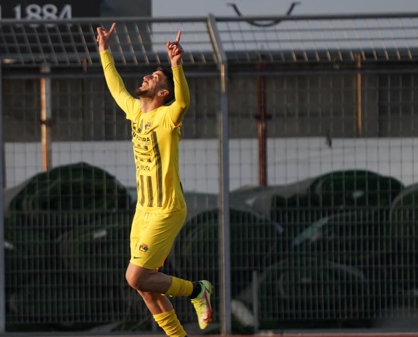 Volpicelli, attaccante della Viterbese che piace al club apuano
