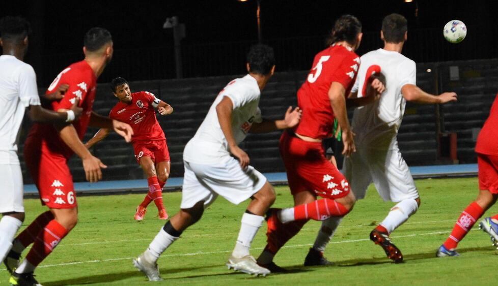 Partita di sabato sera tra Grosseto e Orvietana (foto Bf)