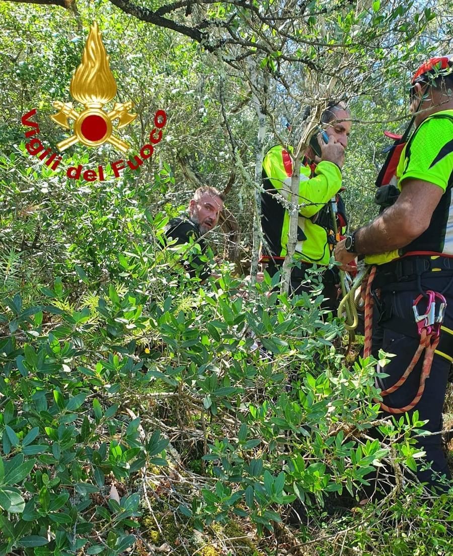 Trovato in una zona impervia l’uomo scomparso tra Olbia e Arzachena