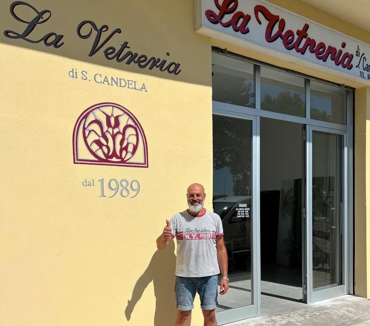 Si trasferisce a Palazzi la storica vetreria di Salvatore Candela