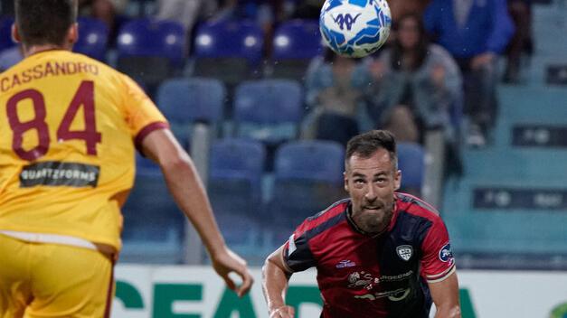 Mancosu segna la prima rete contro il Cittadella