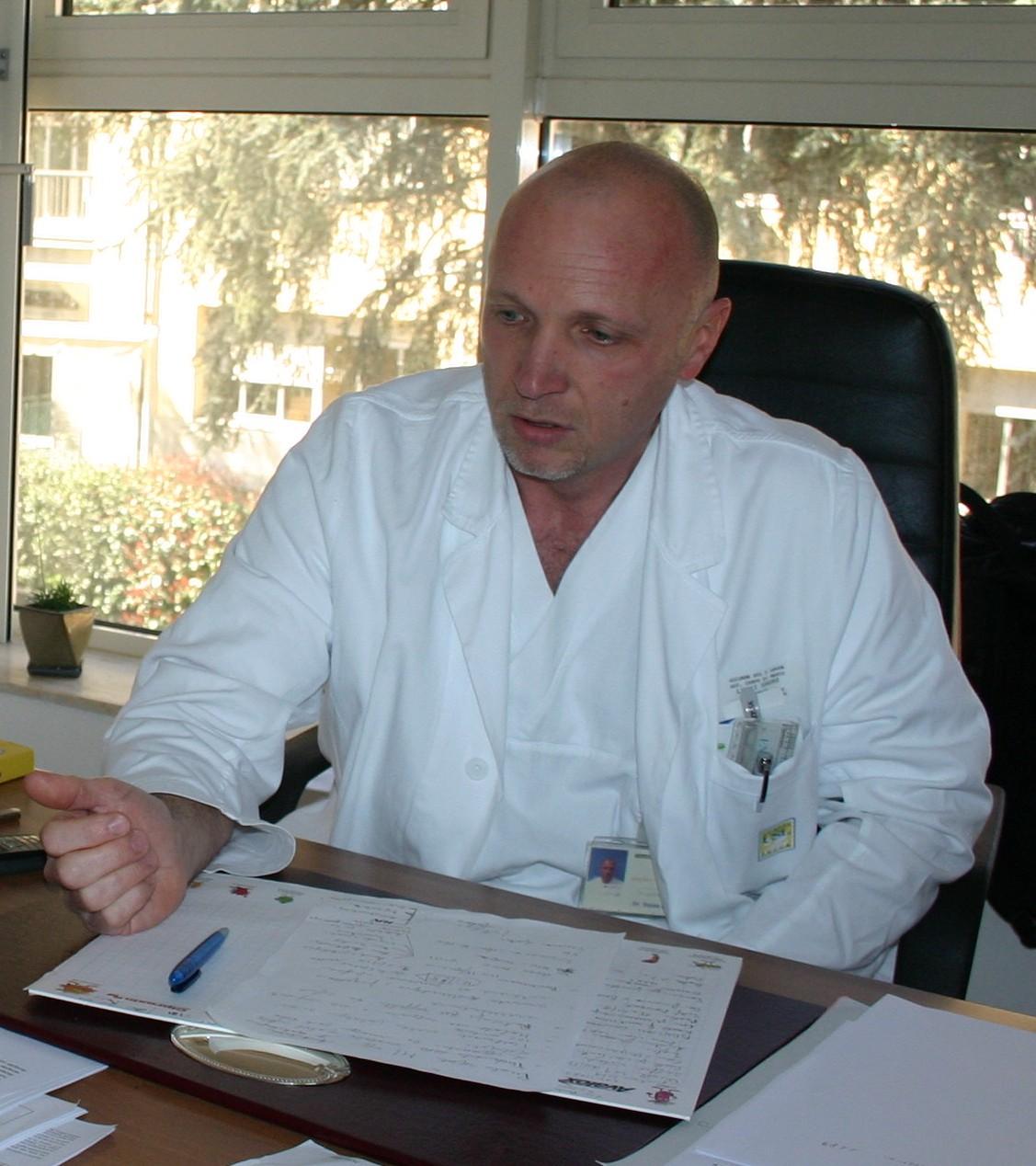 Sauro Luchi, direttore delle malattie infettive dell’ospedale di Lucca