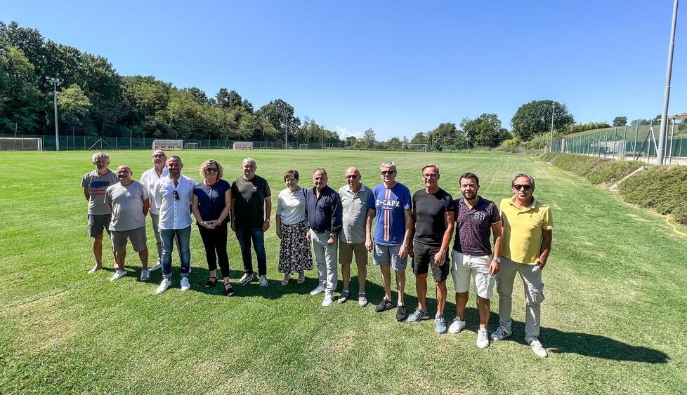 I rappresentanti delle due società sportive