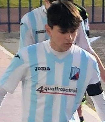 L’attaccante degli Allievi A 2006 del Montecatini-Murialdo Tommaso Candeloro, l’anno scorso autore di 30 gol nel campionato di categoria