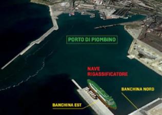 Rigassificatore a Piombino, c’è il primo esame: fissata la data della conferenza dei servizi