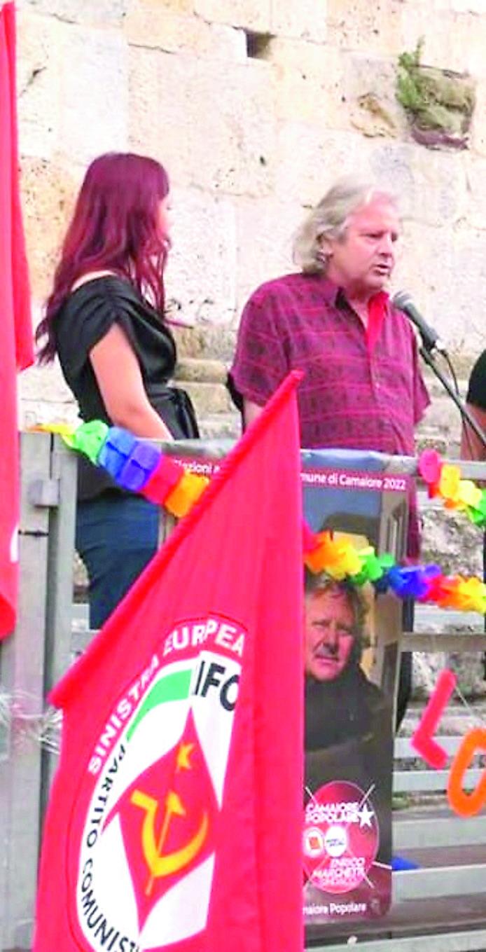 
	Enrico Marchetti durante la campagna elettorale del giugno scorso

