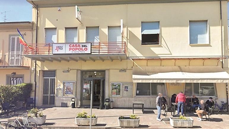 Nella foto il circolo Arci di via Livornese nella zona di Santa Maria a Empoli