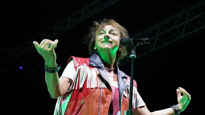 Gianna Nannini a Livorno per una Terrazza tutta rock