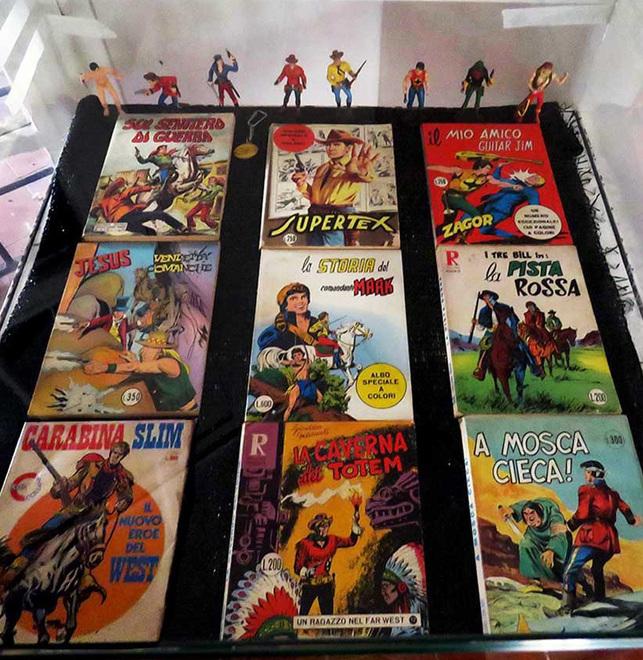Alla Società Operaia una mostra con i fumetti collezionati da Gim