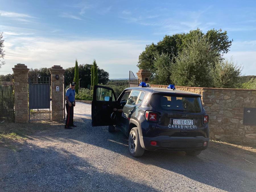 
	La villa in cui si &egrave; consumata la tragedia (Foto Falorni/Silvi)

