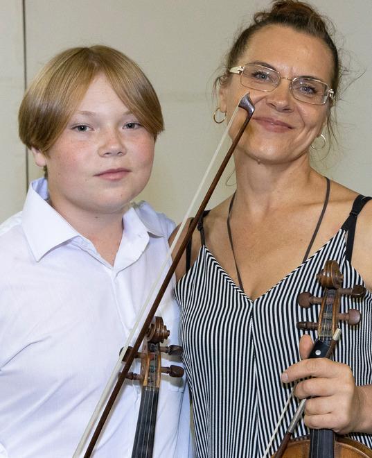 Mariian, talento 13enne del violino Dall’Ucraina a Modena per studiare