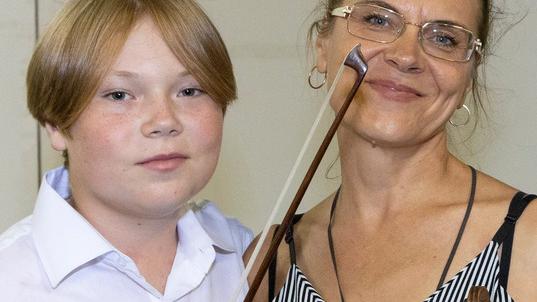 Mariian, talento 13enne del violino Dall’Ucraina a Modena per studiare