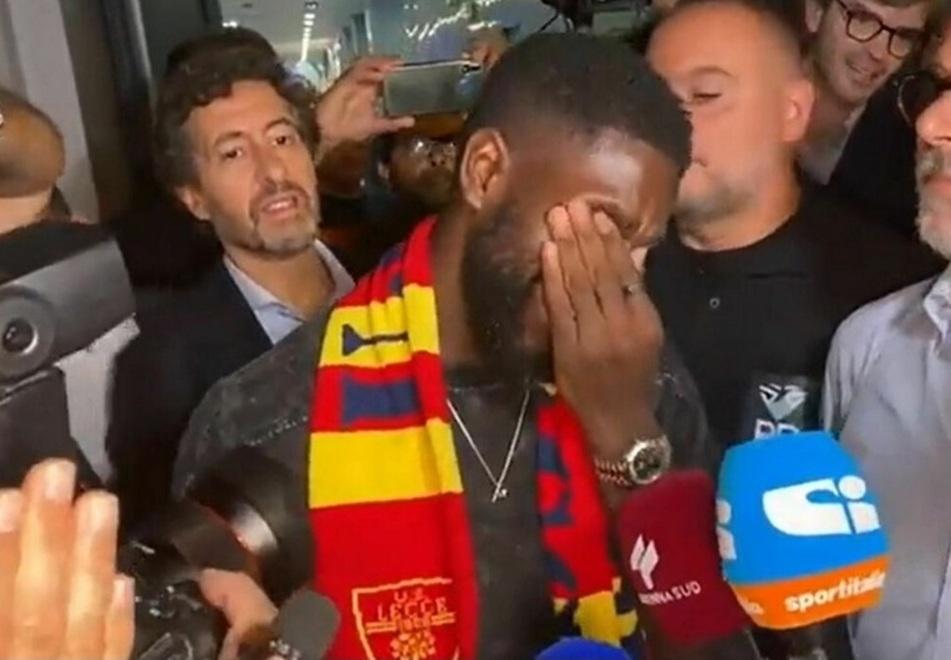 Le lacrime del campione del mondo 