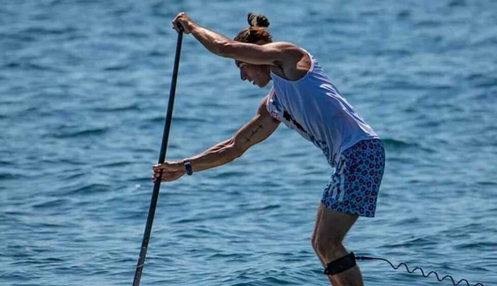 Il sogno di Riccardo Rossi agli Europei di Sup in Danimarca