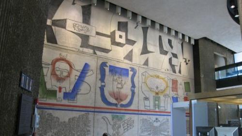 La città di Boston salva il murale di Costantino Nivola che rischiava di andare perduto