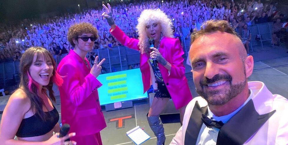 Nella foto uno degli eventi estivi organizzati dall’emittente: il Radio Stop Festival di Piombino