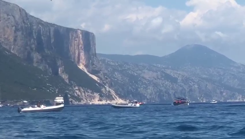 Baunei, la ragazza ferita nello scontro fra gommoni ringrazia i soccorritori