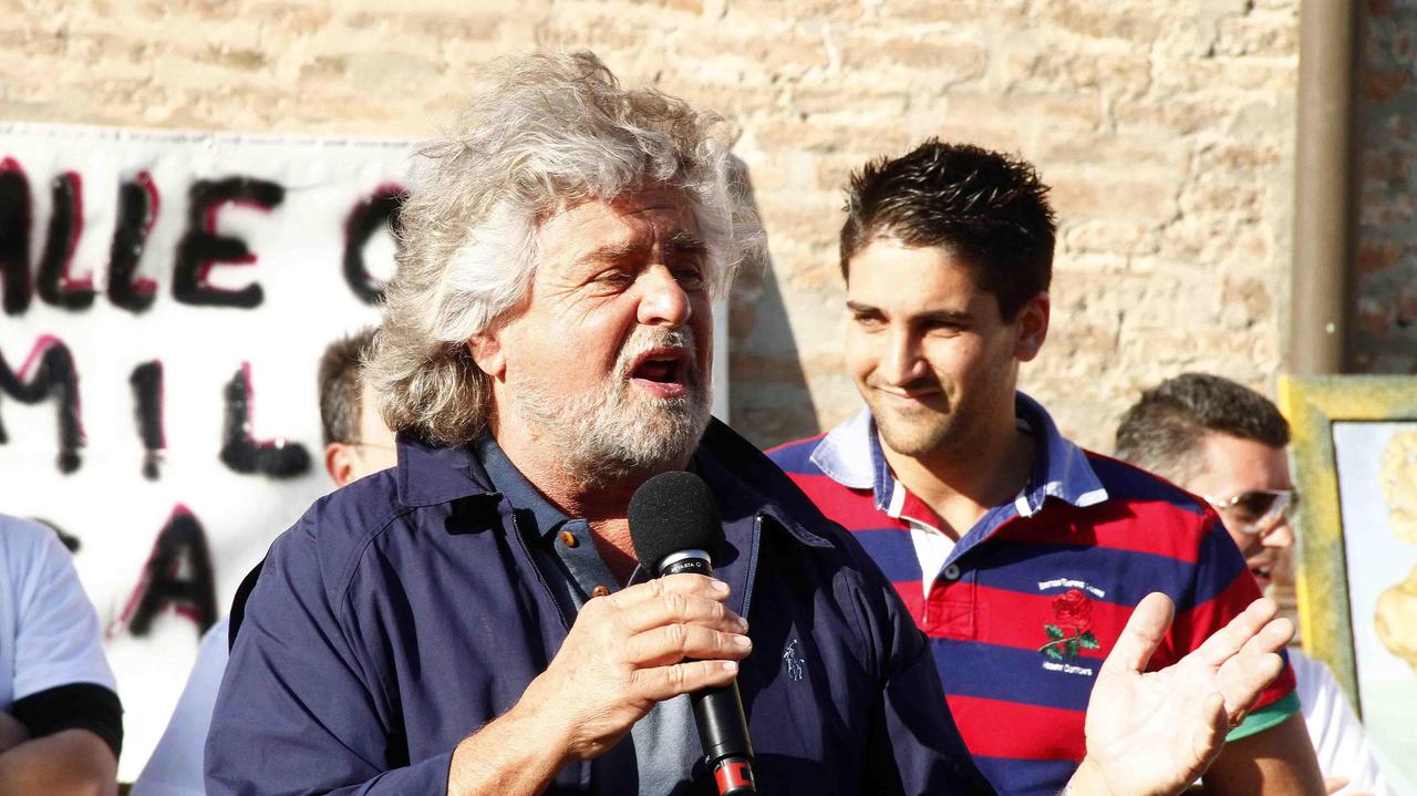 Marco Fabbri e Beppe Grillo