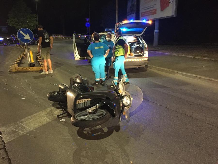Grosseto, scooterista in gravissime condizioni al Misericordia