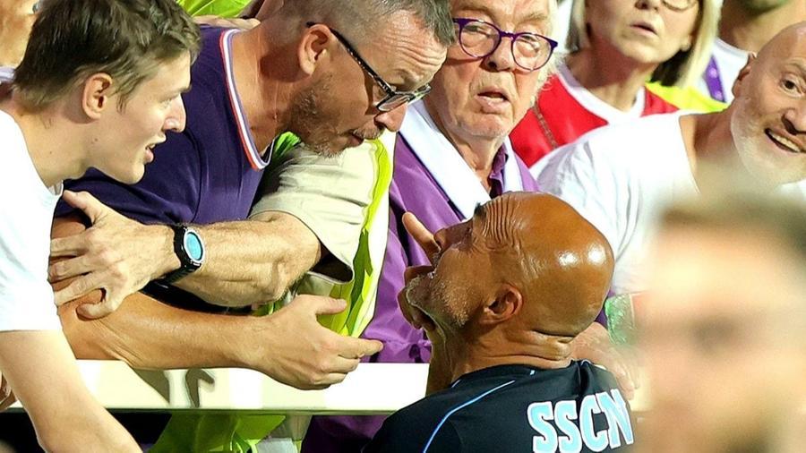 Insulti a Spalletti, identificato il tifoso viola: è un allenatore di calcio giovanile