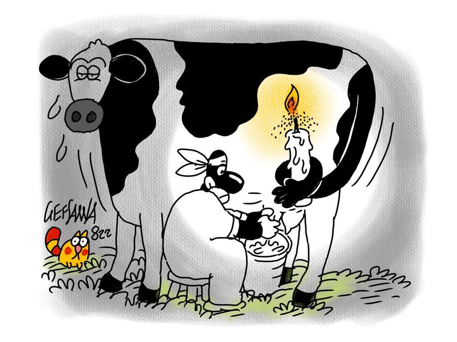 La vignetta di Gef: bollette alle stelle, imprese in crisi