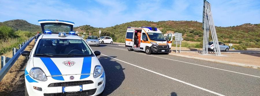 
	L'incidente sulla Sp 87 che ha coinvolto un'auto e una bicicletta&nbsp;

