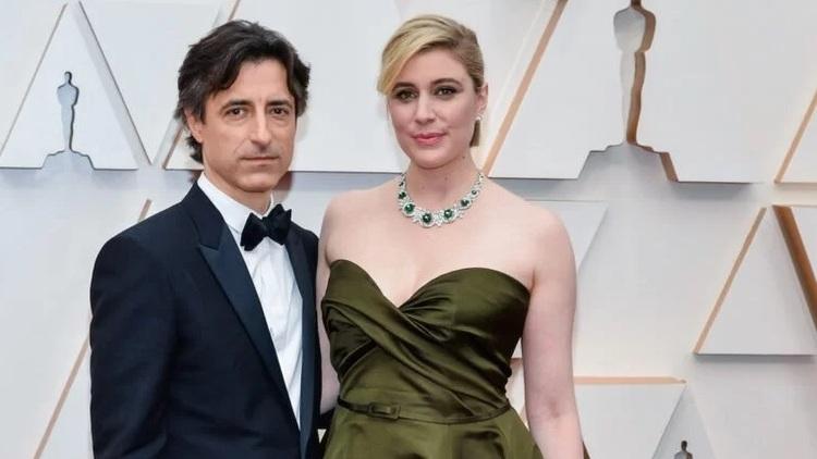 Adam Driver e Greta Gerwig protagonisti di White noise (Rumore bianco) di Noah Baumbach, film di apertura del Festival