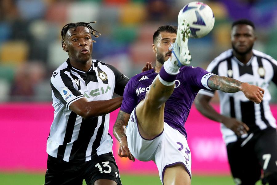 
	Una Fiorentina opaca rimedia la prima sconfitta in campionato in casa dell'Udinese (Foto Ansa/Menis)

