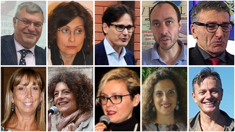 Riga superiore: Preziuso, Rimanti, Feola, Rolle, Guidi. Riga inferiore: Bocci, Monacci, Caterini, Consoli, Cipolletta