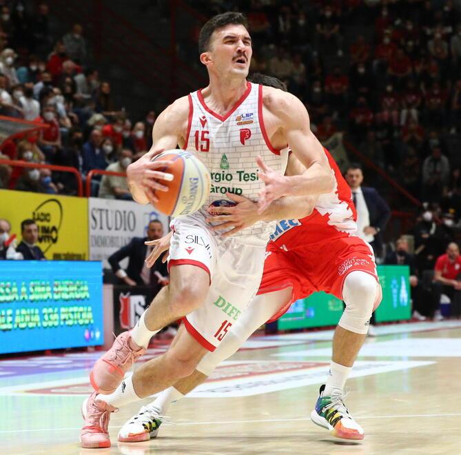 Lorenzo Saccaggi in azione