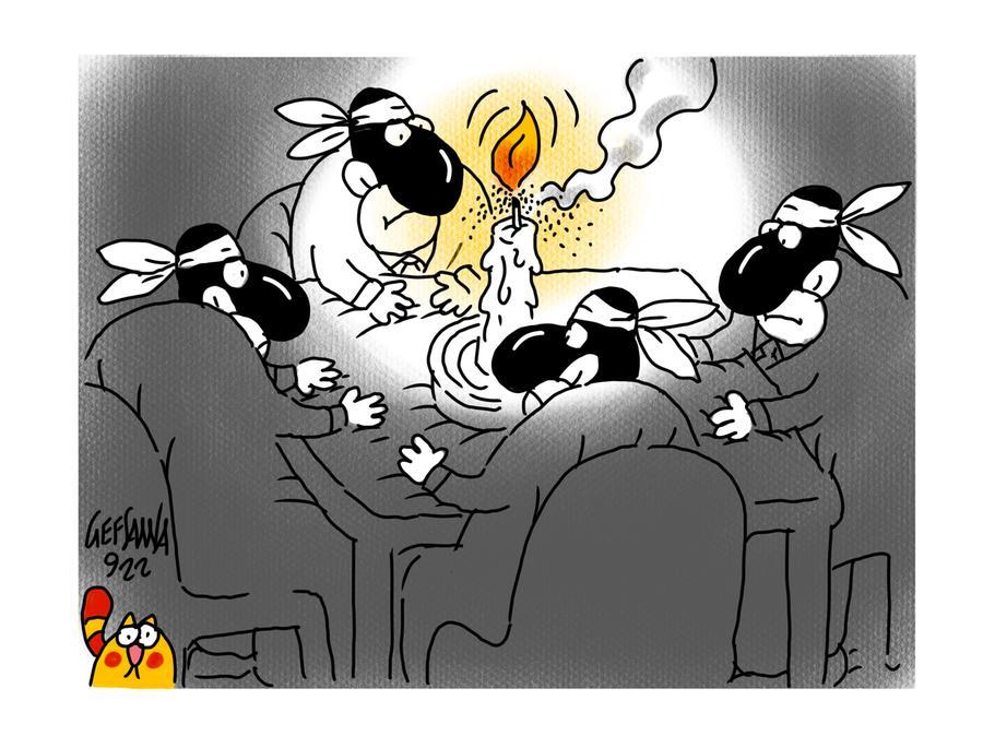 La vignetta di Gef: bollette alle stelle, migliaia di imprese sarde a rischio