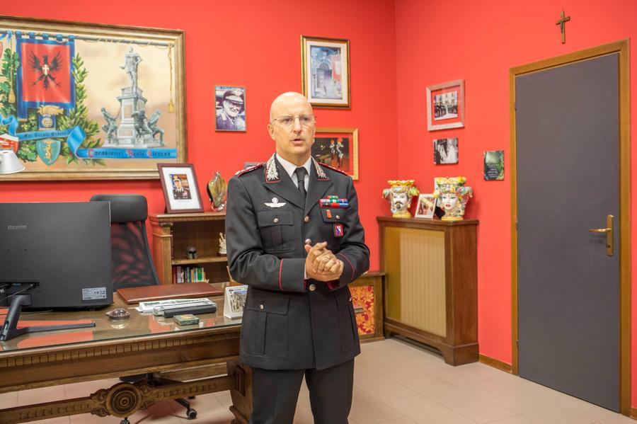 
	Il colonnello dei carabinieri Piercarmine Sante Sica, nuovo comandante provinciale di Livorno (foto Daniele Stefanini/Silvi)


