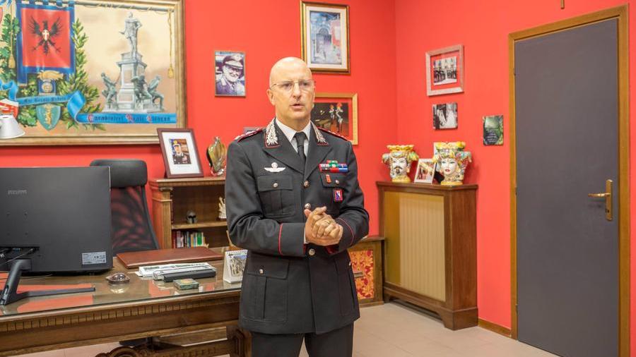 Il colonnello dei carabinieri Piercarmine Sante Sica, nuovo comandante provinciale di Livorno (foto Daniele Stefanini/Silvi)
