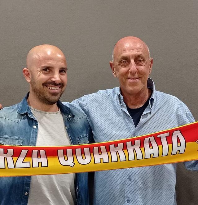 A sinistra Palmesano (Juniores) e Agostiniani