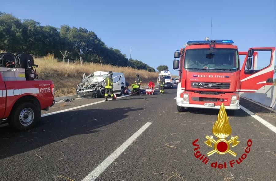Tamponamento sulla Berchidda-Monti, un ferito