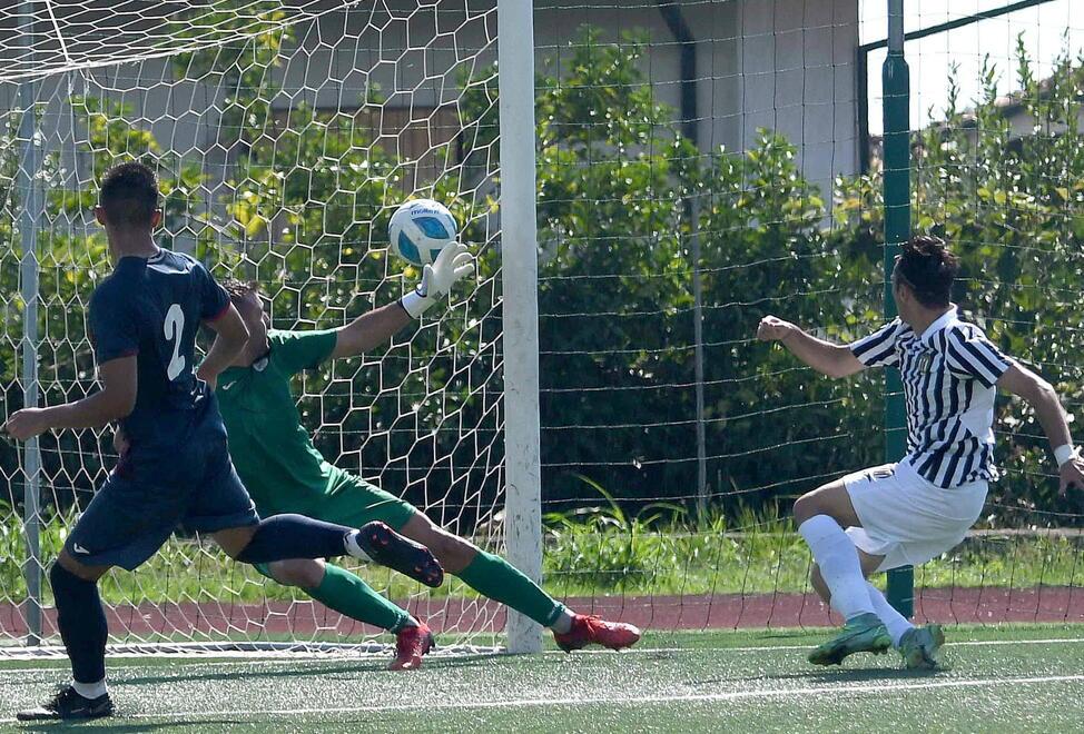 l gol di Salini che ha siglato il momentaneo vantaggio nel derby di coppa contro la San Marco