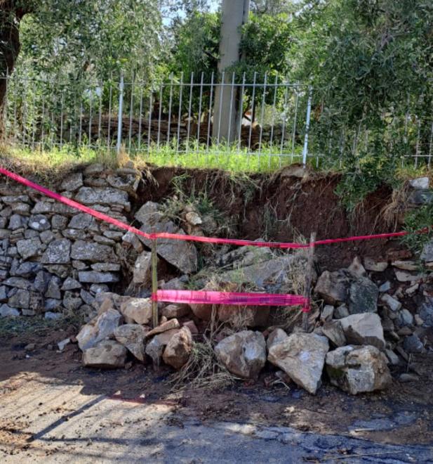 Pericoli su via di Venturina: accertati crolli e cedimenti 