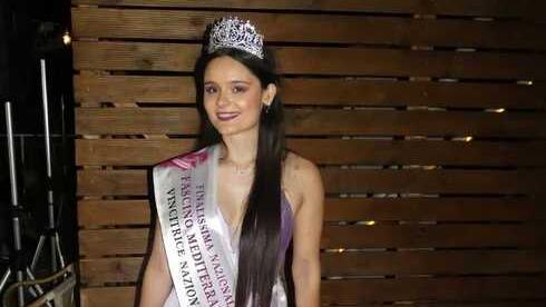 Tatiana Coli vince la fascia di Miss Fascino mediterraneo