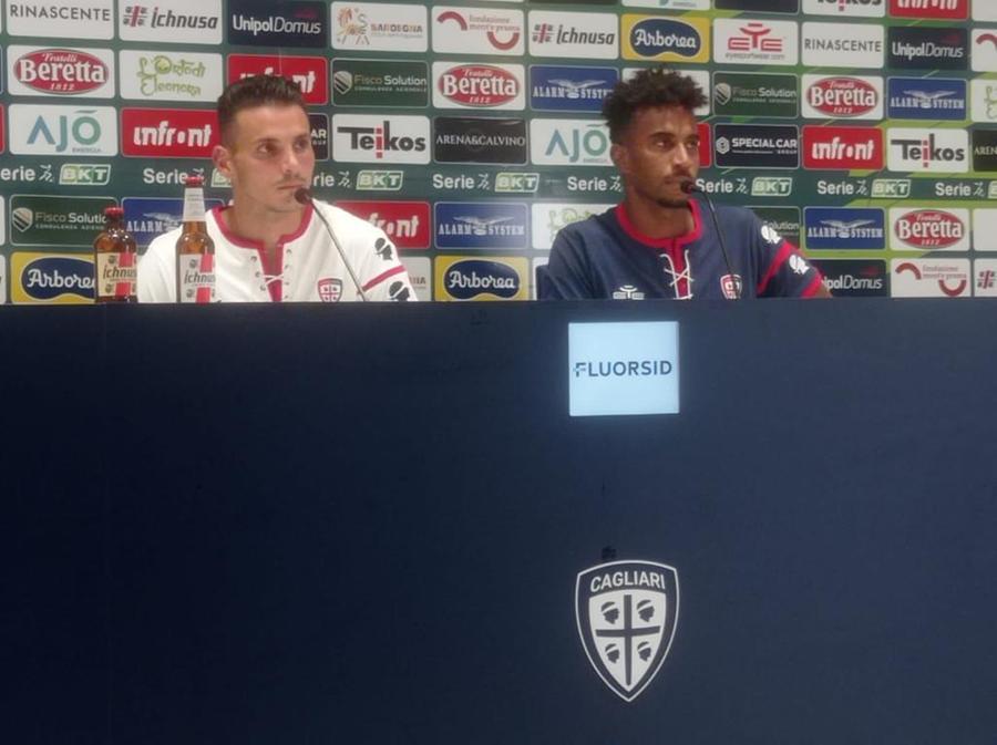 
	Filippo Falco ed Elio Capradossi (foto Mario Rosas)

