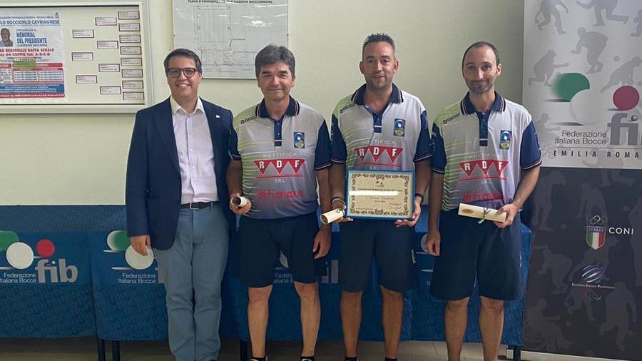 Luca Ricci e la Sammartinese si laureano campioni regionali seniores a Cavriago