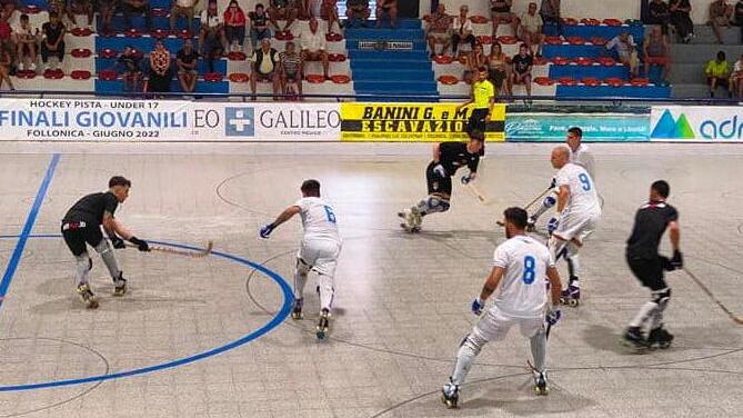 Una fase della prima amichevole con il Cgc Viareggio. Oggi il Galileo affronta Sarzana, venerdì ultimo test a Fort dei Marmi