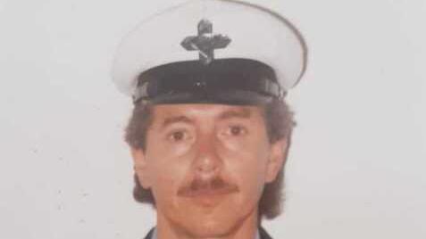 Paolo Costagliola negli anni di servizio in una foto inviata dal Comune di Livorno