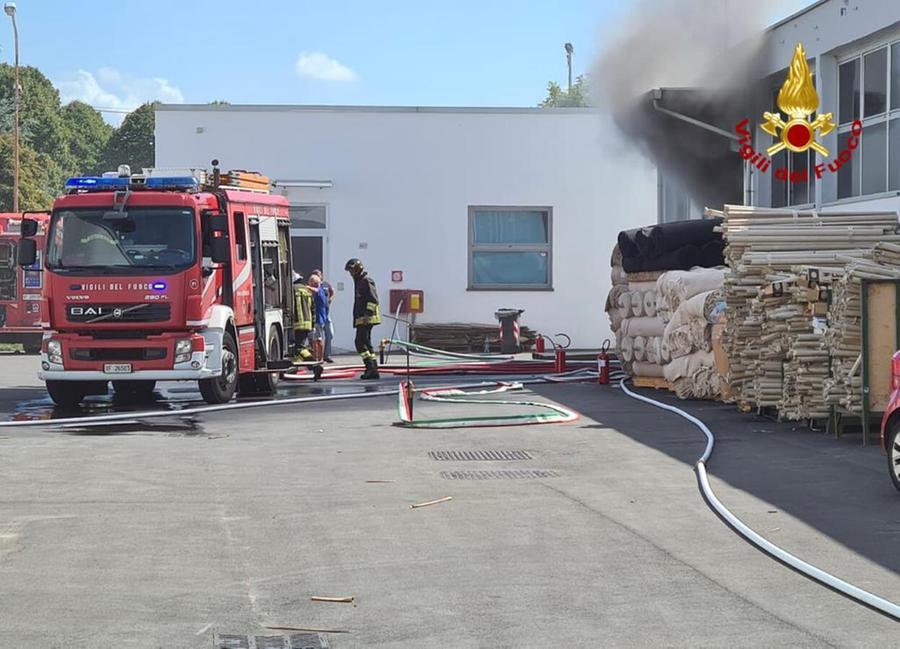 
	L'intervento dei vigili del fuoco in via del Purgatorio

