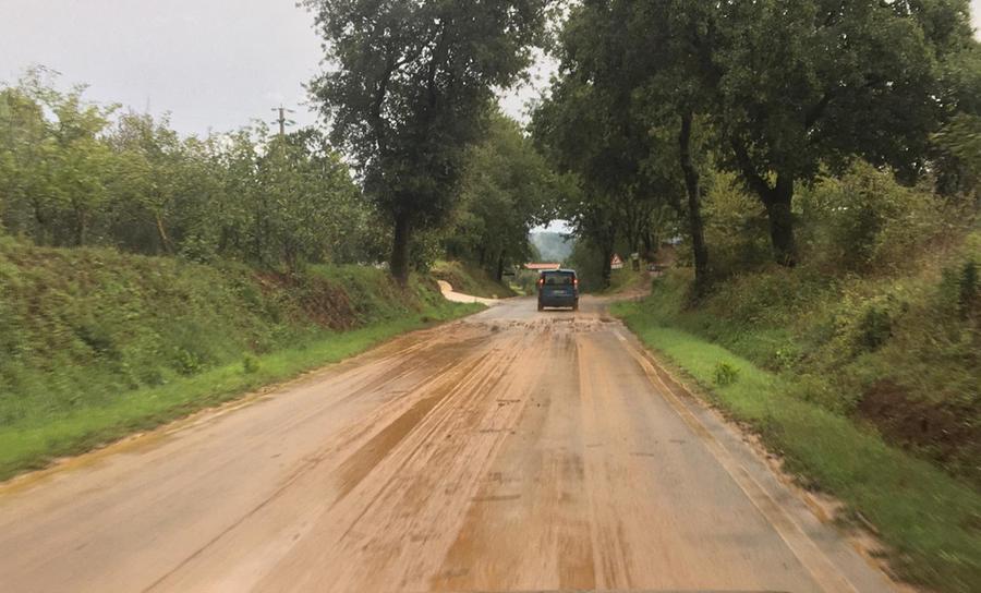 Pioggia torrenziale a Manciano, 30 mm caduti in mezz’ora 