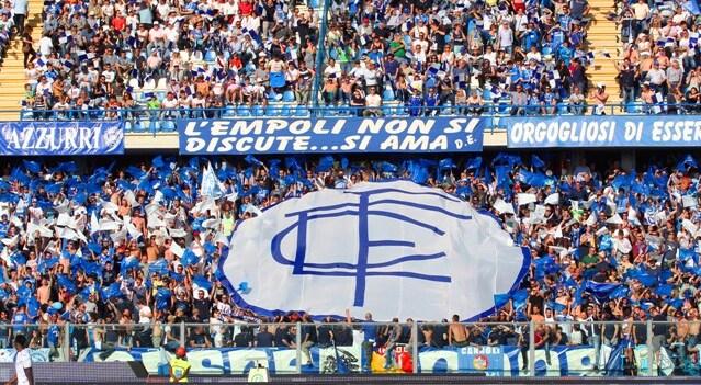 La Maratona gremita durante il derby con la Fiorentina
