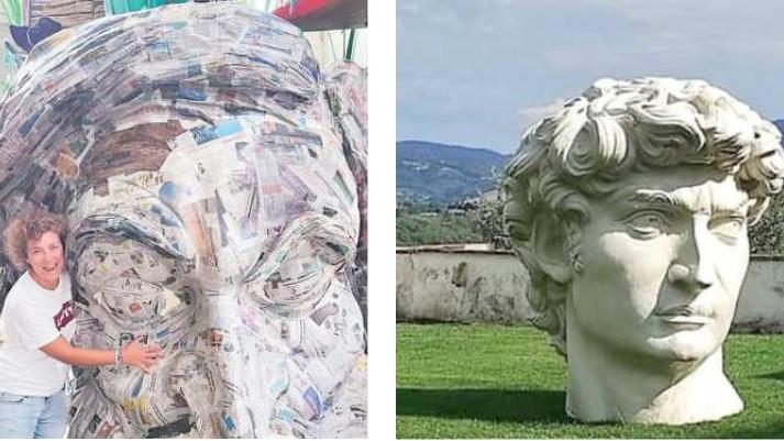 Due mascheroni del Carnevale di Viareggio in trasferta a Parma e a Firenze: ecco quali sono 