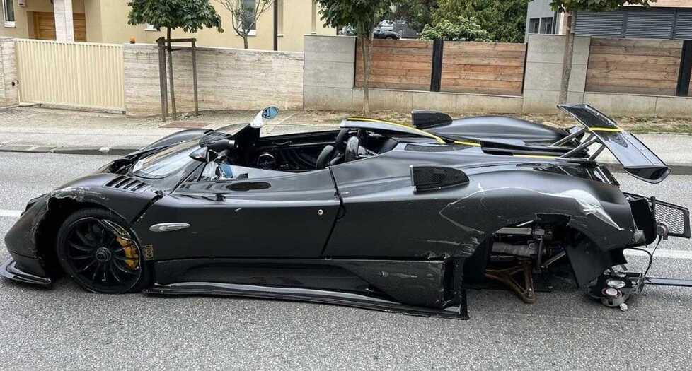 Distrugge la Pagani da 20 milioni: ne erano state realizzate solo tre
